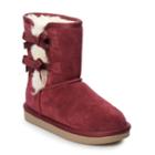 Koolaburra By Ugg Victoria Girls' Short Winter Boots, Size: 1, Drk Purple
