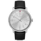 Timex Men's Elevated Classic Leather Watch - Tw2r85300jt, Size: Large, Black