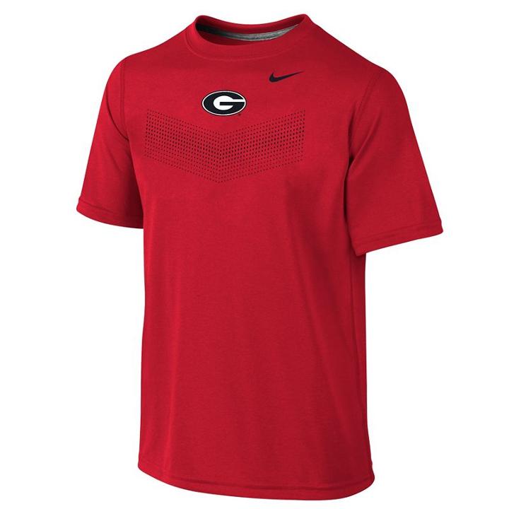 Boys 8-20 Nike Georgia Bulldogs Legend Tee, Boy's, Size: Large, Red