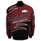 Men's Franchise Club Arkansas Razorbacks Shred Twill Jacket, Size: Large, Red