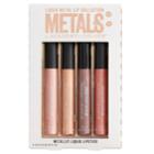 Academy Of Colour 4-pk. Nude Metallic Liquid Lipstick Collection, Med Beige