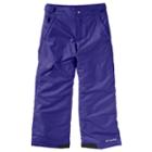 Girls 4-16 Columbia Outgrown Sled Now Talk Later Snow Pants, Girl's, Size: Xl (18), Purple Oth