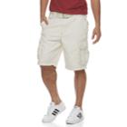 Men's Urban Pipeline&reg; Belted Twill Cargo Shorts, Size: 38, Green