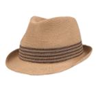 Men's Wembley Knit Fedora, Size: S/m, Dark Beige