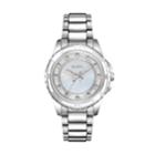 Bulova Women's Diamond Stainless Steel Watch - 96p144, Size: Medium, White