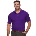 Big & Tall Croft & Barrow&reg; Classic-fit Easy-care Interlock Polo, Men's, Size: 4xb, Purple