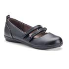 French Toast Caitlin Girls' Mary Jane Double Strap Shoes, Girl's, Size: 5, Black