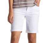 Women's Lee Gunnison Bermuda Jean Shorts, Size: 6 Avg/reg, White
