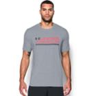 Men's Under Armour Shield Lockup Tee, Size: Large, Med Grey