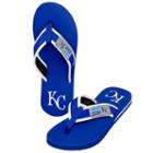 Men's Forever Collectibles Kansas City Royals Locker Label Contour Flip-flops, Size: Large, Multicolor