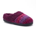 Women's Dearfoams Chunky Space-dyed Knit Clog Slippers, Size: Xlg Medium, Yellow Oth