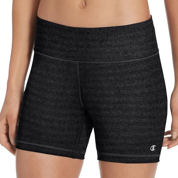 Women's Champion Absolute Solid Shorts, Size: Medium, Black
