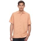 Men's Batik Bay Regular-fit Soft-touch Button-down Shirt, Size: Xxl, Brt Red