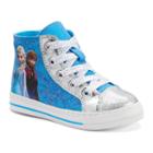 Disney's Frozen Elsa & Anna Girls' Hi-top Shoes, Kids Unisex, Size: Medium (11), Med Blue