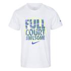 Boys 4-7 Nike Full Court Awesome Graphic Tee, Size: 7, White