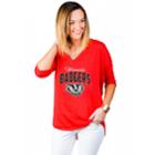 Women's Gameday Couture Wisconsin Badgers Team Tee, Size: Small, Light Pink