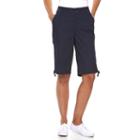 Caribbean Joe Twill Skimmer Pants - Women's, Size: 16, Dark Blue