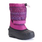 Columbia Powderbug Plus Ii Girls' Waterproof Winter Snow Boots, Girl's, Size: 6, Med Purple