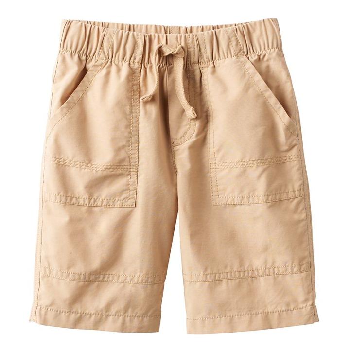 Boys 4-10 Jumping Beans&reg; Solid Shorts, Boy's, Size: 7x, Red/coppr (rust/coppr)
