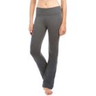 Women's Balance Collection Bootcut Fleece Pants, Size: Medium, Med Grey