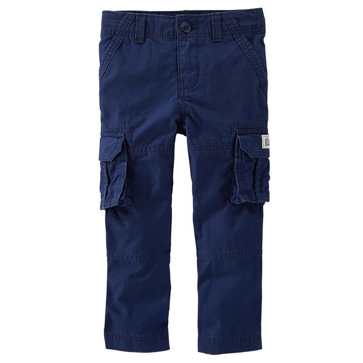 Boys 4-7 Oshkosh B'gosh&reg; Cargo Pants, Boy's, Size: 4, Med Blue