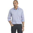 Big & Tall Van Heusen Traveler Stretch Classic-fit No-iron Button-down Shirt, Men's, Size: Xl Tall, Light Blue