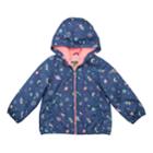 Girls 4-6x Oshkosh B'gosh&reg; Printed Fleece-lined Midweight Jacket, Size: 5-6, Blue