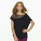 Women's Jezebel Asscher Asymmetrical Mesh Top, Size: Xl, Oxford