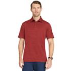 Men's Van Heusen Classic-fit Space-dyed Air Performance Polo, Size: Medium, Red