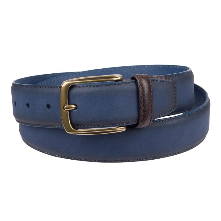 Men's Dockers Suede Dress Belt, Size: Xl, Blue