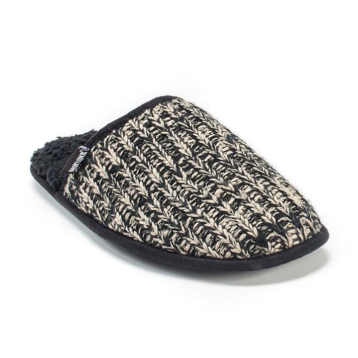 Muk Luks Men's Gavin Clog Slippers, Size: Large, Black