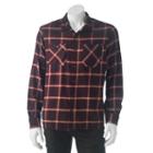 Vans, Men's Plaid Woven Button-down Shirt, Size: Xxl, Black