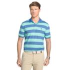 Men's Izod Advantage Classic-fit Rugby-striped Performance Polo, Size: Xxl, Brt Green