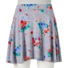 Juniors' So&reg; Skater Skirt, Teens, Size: Small, Med Grey