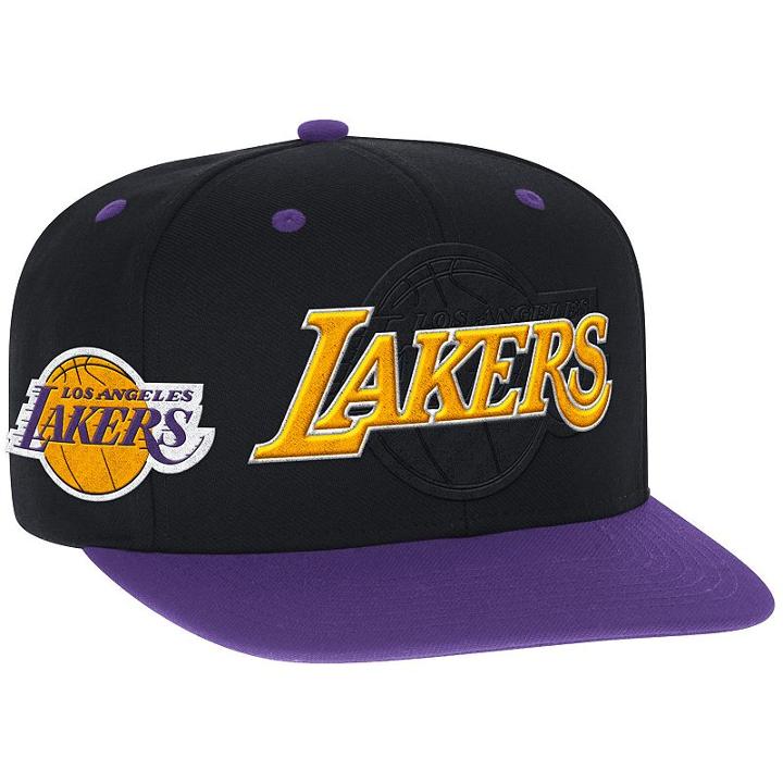 Adidas, Men's Los Angeles Lakers Draft Snapback Cap, Multicolor
