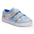 Disney Frozen Anna & Elsa Sneakers - Toddler Girls, Girl's, Size: 10 T, Med Blue