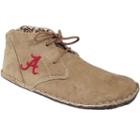 Men's Alabama Crimson Tide 2-eye Chukka Boots, Size: 11, Beig/green (beig/khaki)