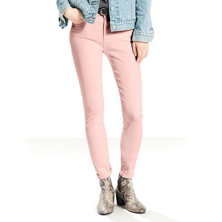 Women's Levi's&reg; 721 Modern Fit High Rise Skinny Jeans, Size: 32(us 14)m, Red