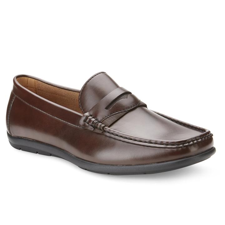 Xray Gotta Men's Penny Loafers, Size: 12, Brown