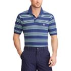 Big & Tall Chaps Classic-fit Striped Pique Polo, Men's, Size: 3xb, Blue (navy)