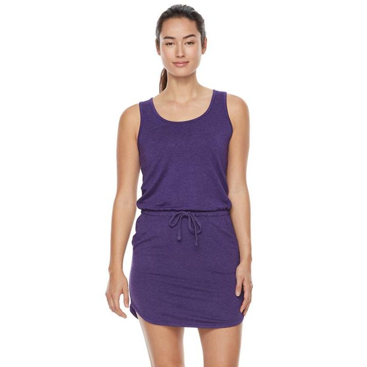 Women's Gaiam Retreat Yoga Dress, Size: Medium, Grey Other
