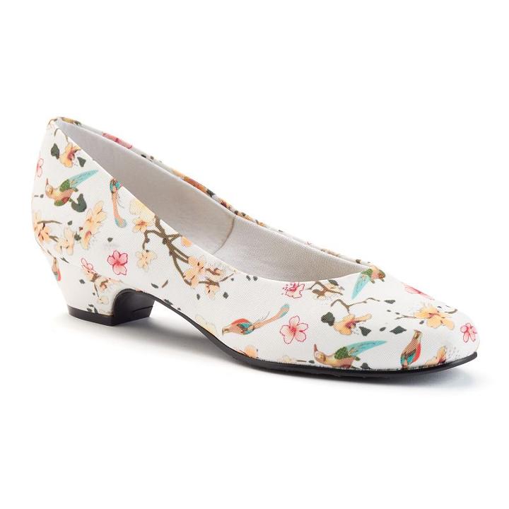 Soft Style By Hush Puppies Angel Ii Women's Dress Heels, Size: Medium (12), White Oth