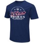 Men's Campus Heritage Uconn Huskies Statement Tee, Size: Medium, Dark Blue