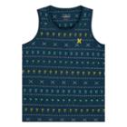 Boys 4-7 Hurley Patterned Tank Top, Size: 5, Turquoise/blue (turq/aqua)
