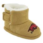 Baby Arkansas Razorbacks Booties, Infant Unisex, Size: 0-3 Months, Brown
