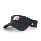 Adult '47 Brand Pittsburgh Steelers Clean Up Visor, Black
