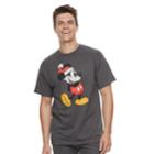 Boys 8-20 Mickey Holiday Graphic Tee, Size: Xxl, Dark Grey