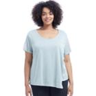 Plus Size Balance Collection Alice Scoopneck Tee, Women's, Size: 1xl, Med Green