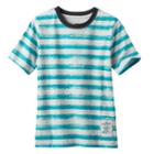 Boys 4-7x Sonoma Goods For Life&trade; Distressed Stripe Tee, Boy's, Size: 5, Light Grey
