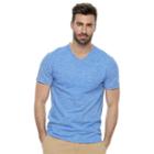 Men's Marc Anthony Slim-fit Space-dye Tee, Size: Xl, Blue (navy)